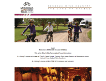 Tablet Screenshot of mendozawinebiketour.com